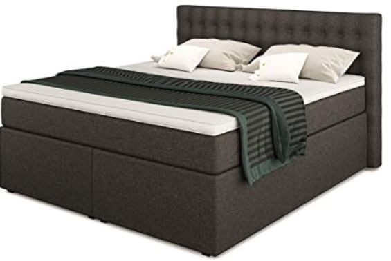 Boxspringbett Testsieger braun